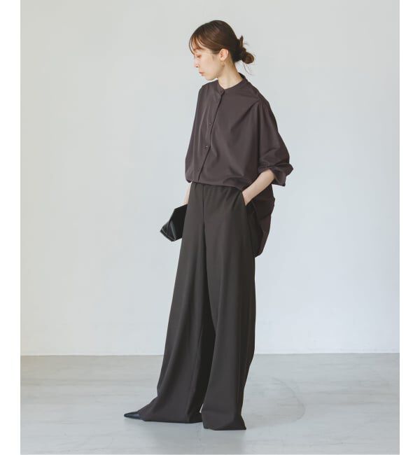 NOBLE「COG THE BIGSMOKE/コグザビッグスモーク OLGA BAND COLLAR SHIRT」|シャツ・ブラウス|