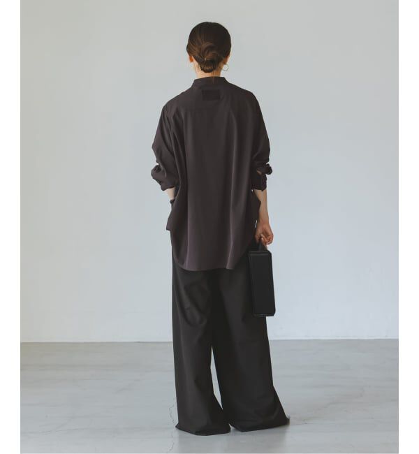 NOBLE「COG THE BIGSMOKE/コグザビッグスモーク OLGA BAND COLLAR SHIRT」|シャツ・ブラウス|