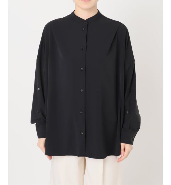 NOBLE「COG THE BIGSMOKE/コグザビッグスモーク OLGA BAND COLLAR SHIRT」|シャツ・ブラウス|