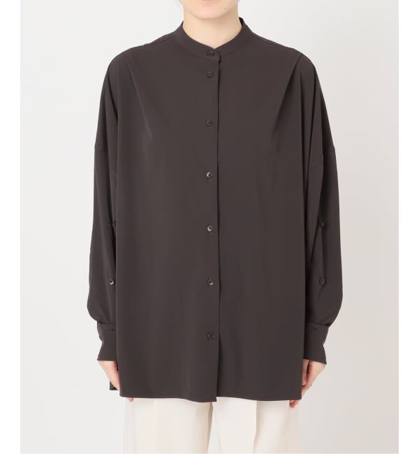NOBLE「COG THE BIGSMOKE/コグザビッグスモーク OLGA BAND COLLAR SHIRT」|シャツ・ブラウス|