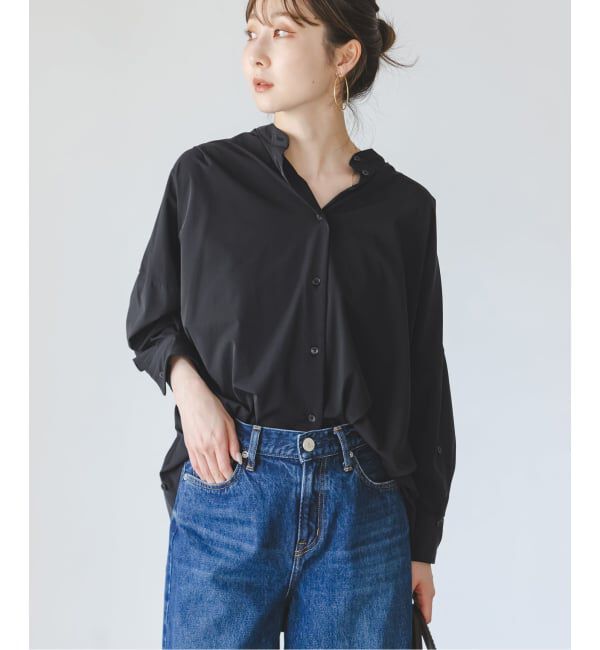 NOBLE「COG THE BIGSMOKE/コグザビッグスモーク OLGA BAND COLLAR SHIRT」|シャツ・ブラウス|