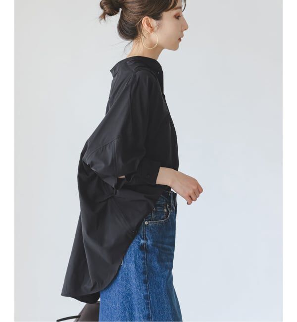 NOBLE「COG THE BIGSMOKE/コグザビッグスモーク OLGA BAND COLLAR SHIRT」|シャツ・ブラウス|