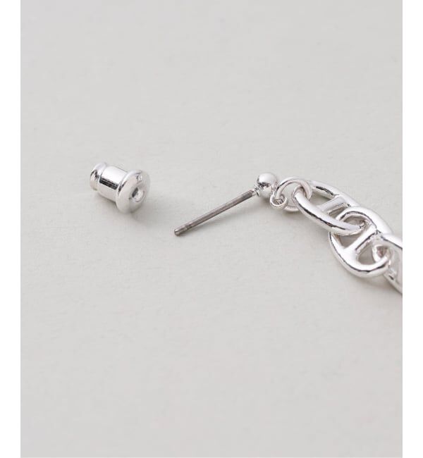 U by SPICK&SPAN「SHUU/シュウ 奏那 SONA チェーンピアス SILVER」|ピアス|