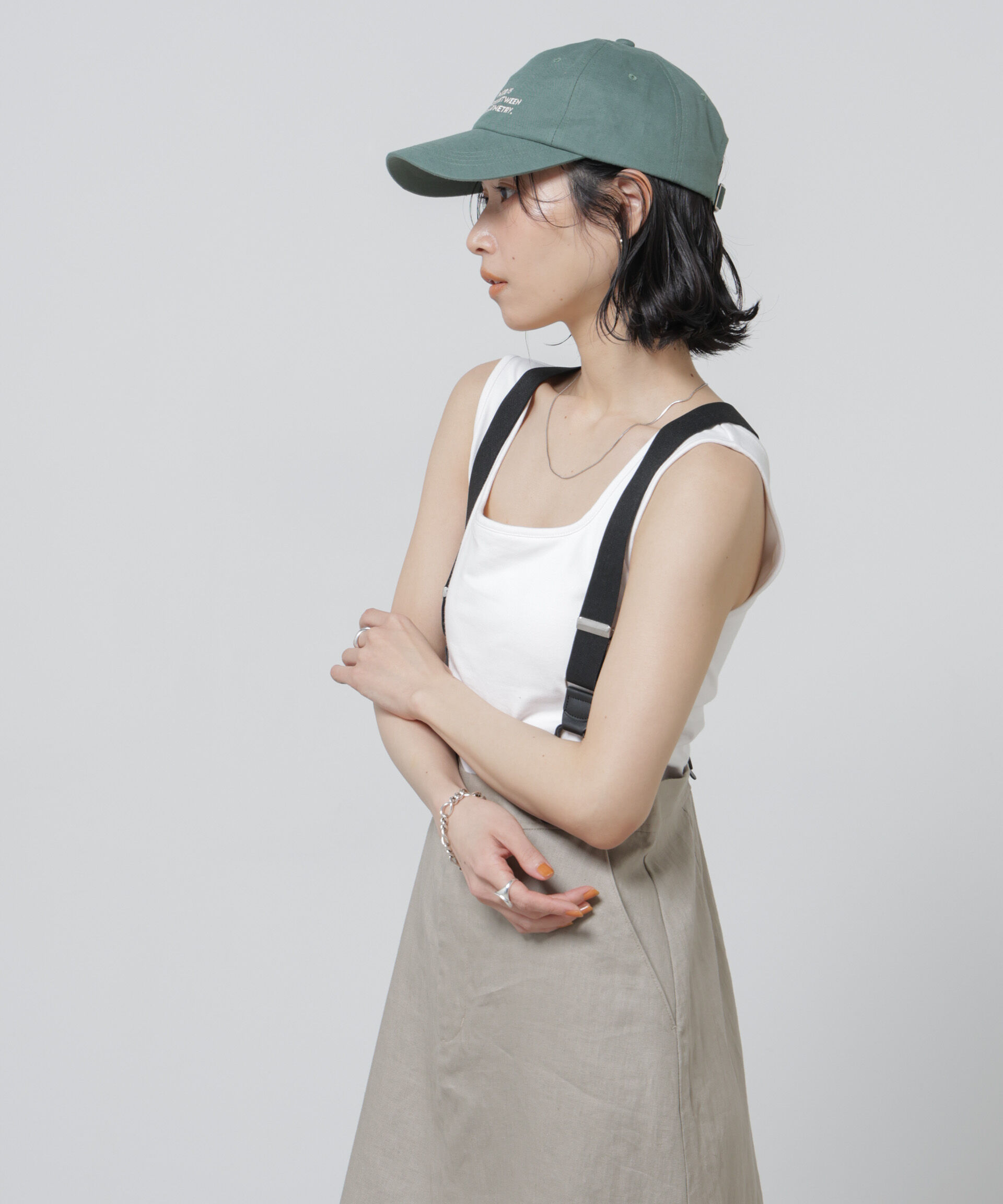NANO universe「Anti Soaked(R) 汗染み防止カップ付きタンクトップ」|Tシャツ・カットソー|