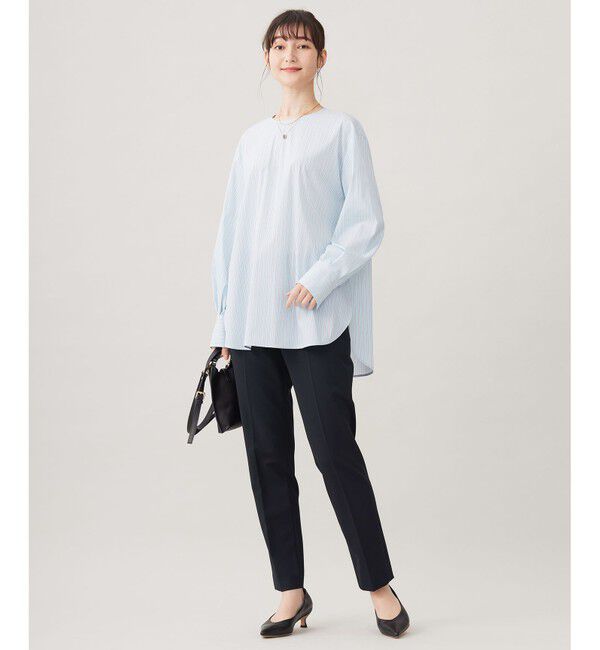自由区「【WEB限定カラーあり・撥水加工・洗える】TRギャバテーパード パンツ」|その他|