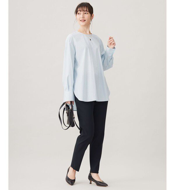 自由区「【WEB限定カラーあり・撥水加工・洗える】TRギャバテーパード パンツ」|その他|