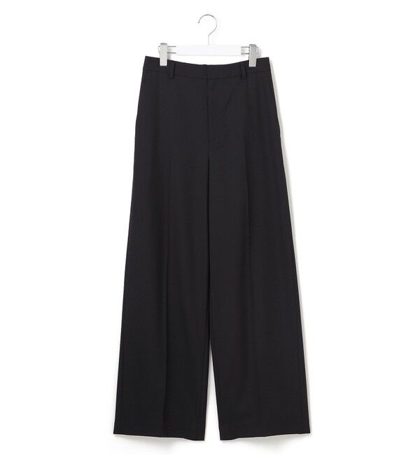 23区「【見上愛さん着用】ナチュラルストレッチサキソニー ワイドパンツ」|その他|