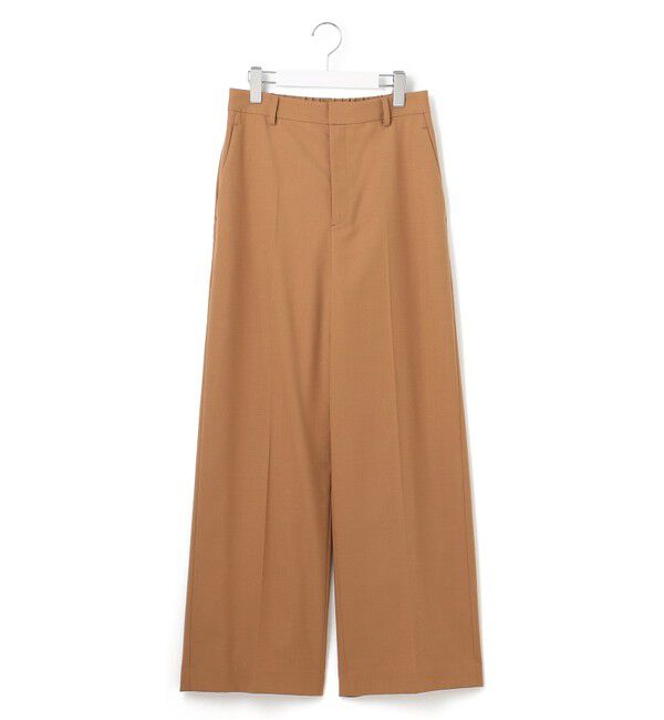 23区「【見上愛さん着用】ナチュラルストレッチサキソニー ワイドパンツ」|その他|
