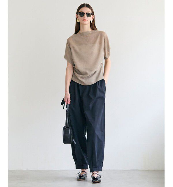 BEIGE,「【Precious掲載】YANN / 裾カフス イージーアンクルパンツ」|その他|