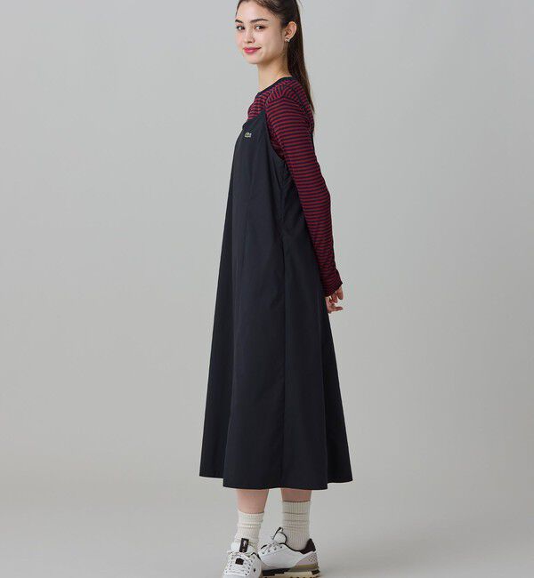 LACOSTE「ストレッチタイプライターキャミドレス / キャミワンピース」|ワンピース|