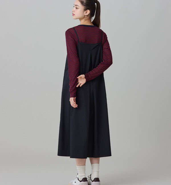 LACOSTE「ストレッチタイプライターキャミドレス / キャミワンピース」|ワンピース|
