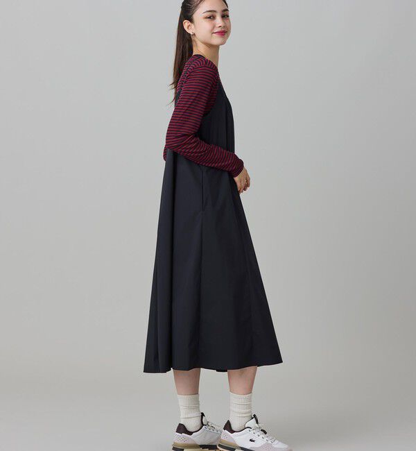 LACOSTE「ストレッチタイプライターキャミドレス / キャミワンピース」|ワンピース|