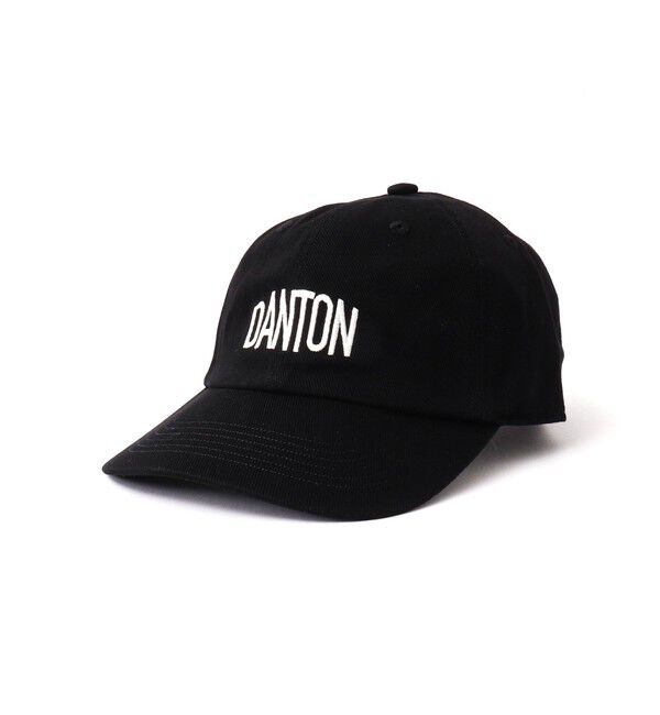 NOLLEY'S goodman「【DANTON/ダントン】＃DT-H0396 VAT 6P LOGO CAP」|キャップ・キャスケット|ブラック
