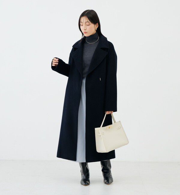 NOLLEY'S sophi「アンゴラビーバーベルテッドコート」|その他|