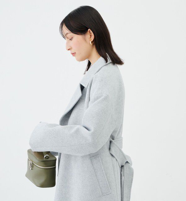 NOLLEY'S sophi「アンゴラビーバーベルテッドコート」|その他|