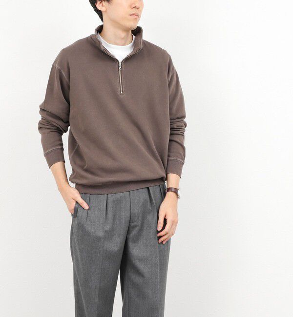 NOLLEY'S goodman「BARNS OUTFITTERS別注 スウェットハーフジップ 26AW」|スウェット・ジャージ|