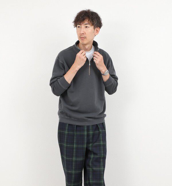 NOLLEY'S goodman「BARNS OUTFITTERS別注 スウェットハーフジップ 26AW」|スウェット・ジャージ|