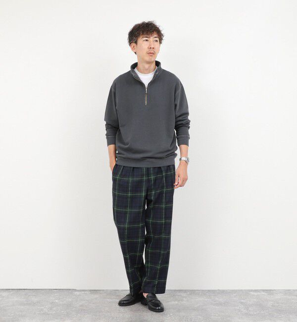 NOLLEY'S goodman「BARNS OUTFITTERS別注 スウェットハーフジップ 26AW」|スウェット・ジャージ|