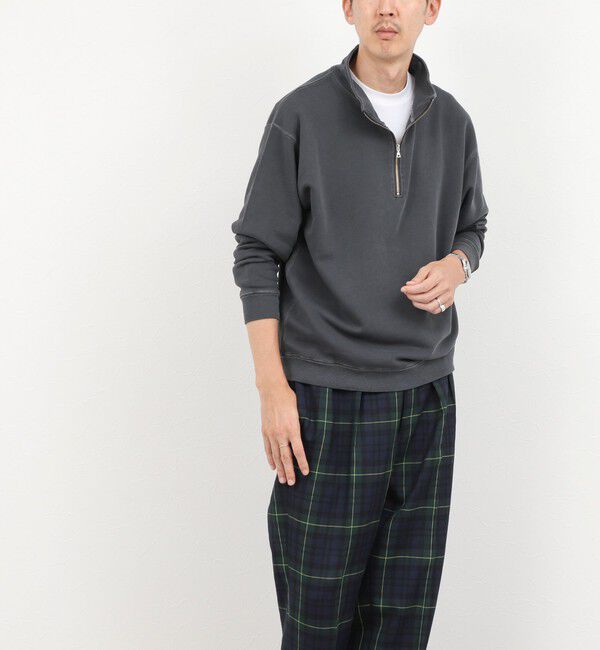 NOLLEY'S goodman「BARNS OUTFITTERS別注 スウェットハーフジップ 26AW」|スウェット・ジャージ|