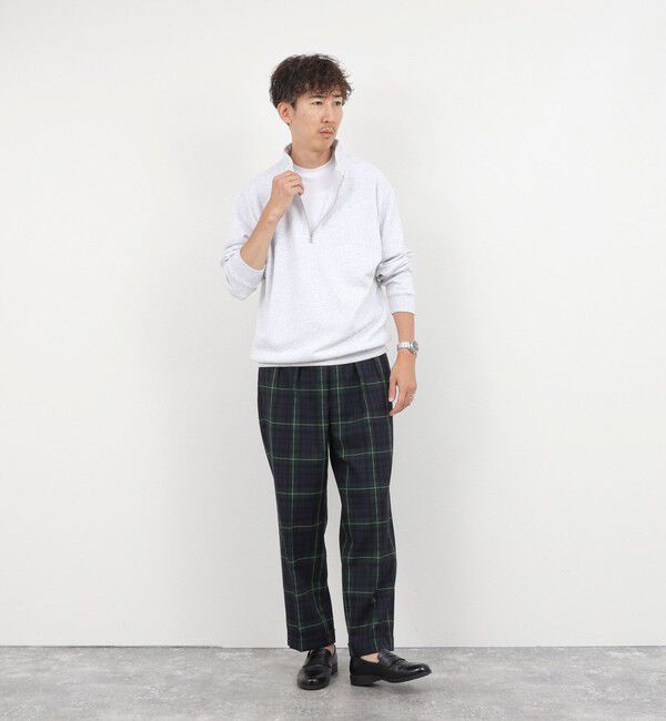 NOLLEY'S goodman「BARNS OUTFITTERS別注 スウェットハーフジップ 26AW」|スウェット・ジャージ|