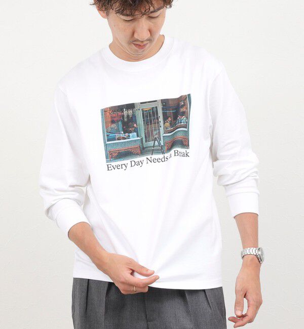 NOLLEY'S goodman「【SCREEN STARS/スクリーンスターズ】別注ガス焼きフォトロンT 26AW」|Tシャツ・カットソー|ホワイト