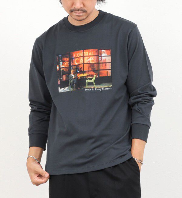 NOLLEY'S goodman「【SCREEN STARS/スクリーンスターズ】別注ガス焼きフォトロンT 26AW」|Tシャツ・カットソー|ブラック系その他2