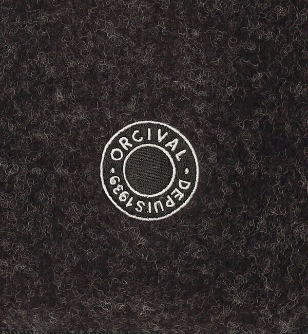  「ORCIVAL | ブラッシュドフリース Vネックカーディガン MEN」|その他|