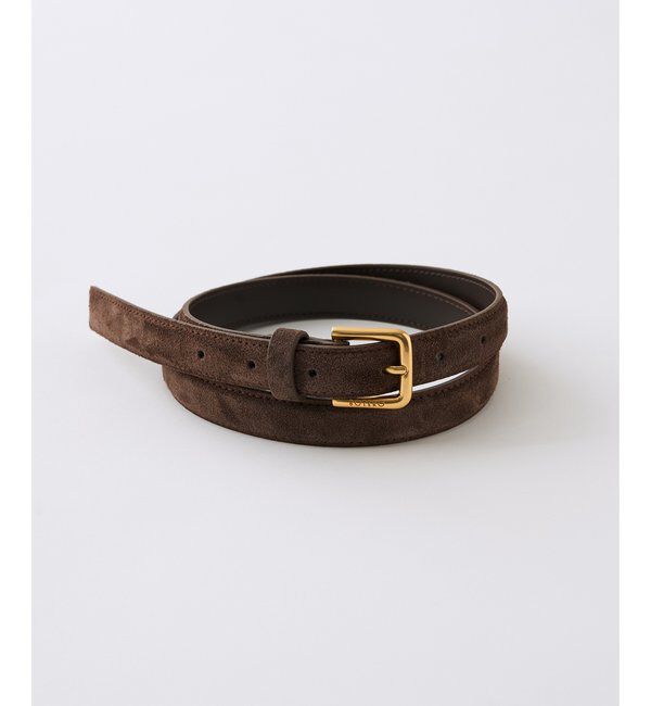  「【BOTERO】LAID Belt Suede」|ベルト|
