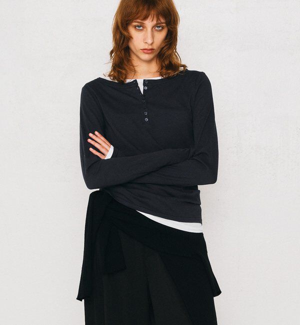  「【2026AW Debut】【UNFORM】2PACヘンリーネックカットソー」|Tシャツ・カットソー|