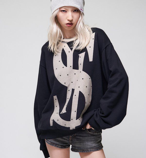  「【26AW LOOK掲載品番】【Sourcream】＄クルースエット」|Tシャツ・カットソー|
