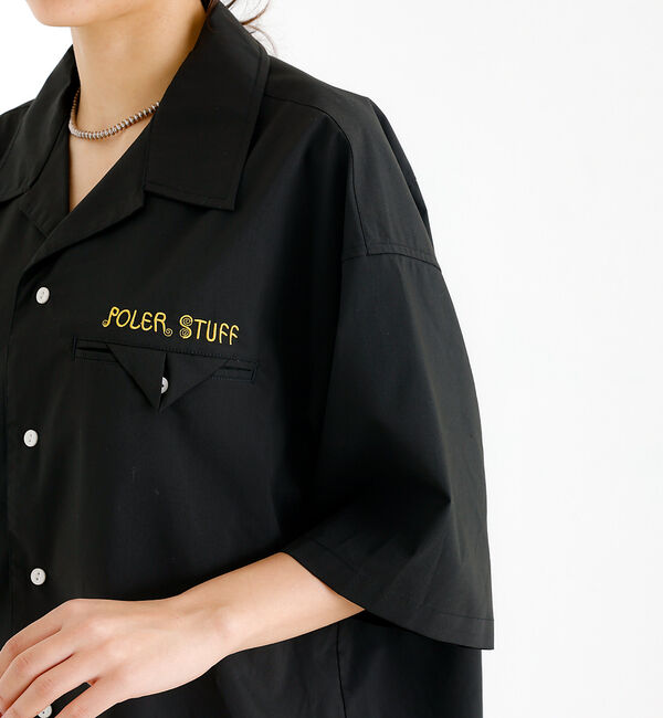 ABAHOUSE「【POLeR/ポーラー】TOURIST SHIRT/スーベニア/ボーリング/6分」|シャツ・ブラウス|