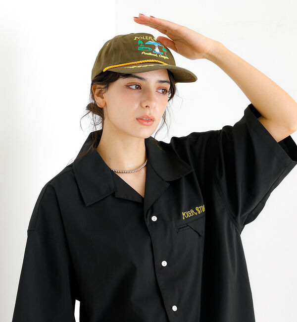 ABAHOUSE「【POLeR/ポーラー】TOURIST SHIRT/スーベニア/ボーリング/6分」|シャツ・ブラウス|