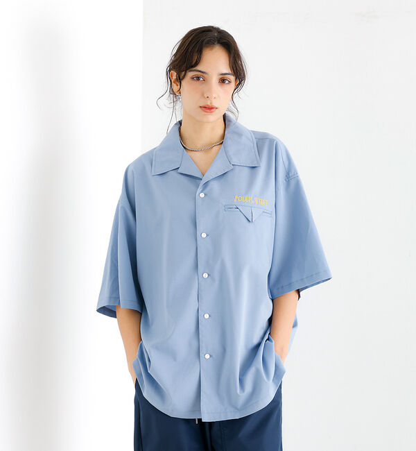 ABAHOUSE「【POLeR/ポーラー】TOURIST SHIRT/スーベニア/ボーリング/6分」|シャツ・ブラウス|