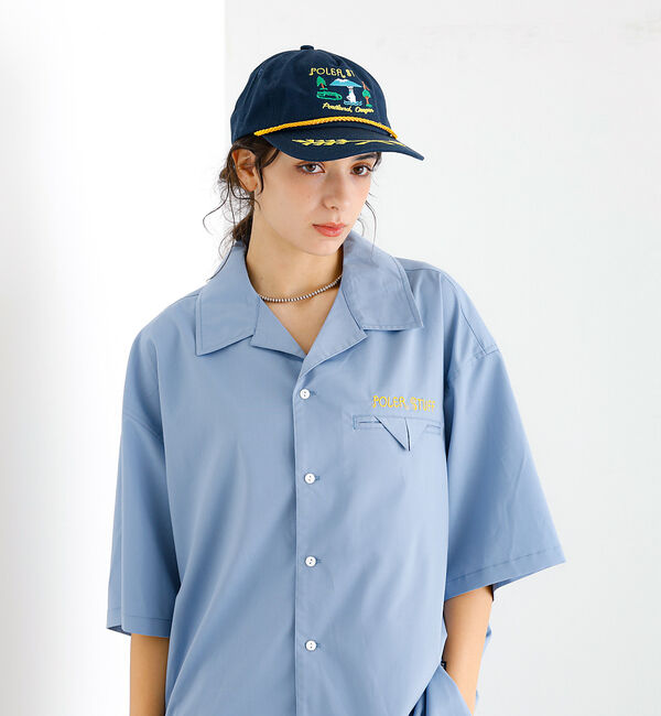 ABAHOUSE「【POLeR/ポーラー】TOURIST SHIRT/スーベニア/ボーリング/6分」|シャツ・ブラウス|