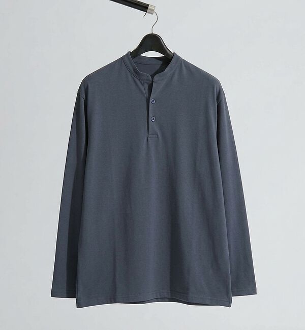 ABAHOUSE「【快適速乾】ALL SEASON COTTON Vネック スキッパーTシャツ /」|Tシャツ・カットソー|