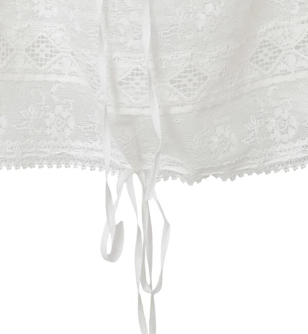 TIARA「【Bilitis dix-sept ans/ビリティス・ディセッタン】Lace Combination Camisole」|シャツ・ブラウス|