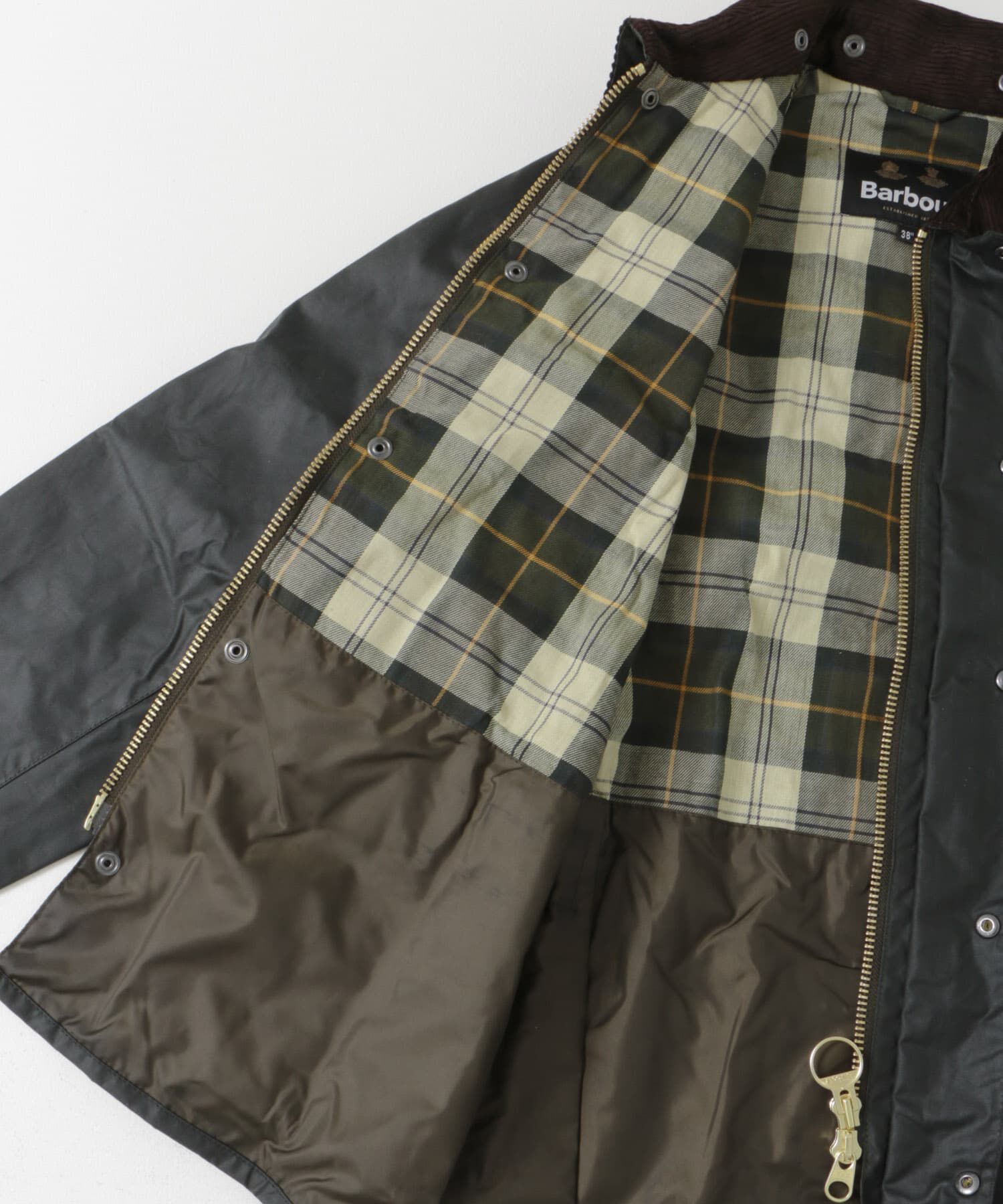 URBAN RESEARCH DOORS「OS BEDALE WAX JACKET」|ノーカラーコート|