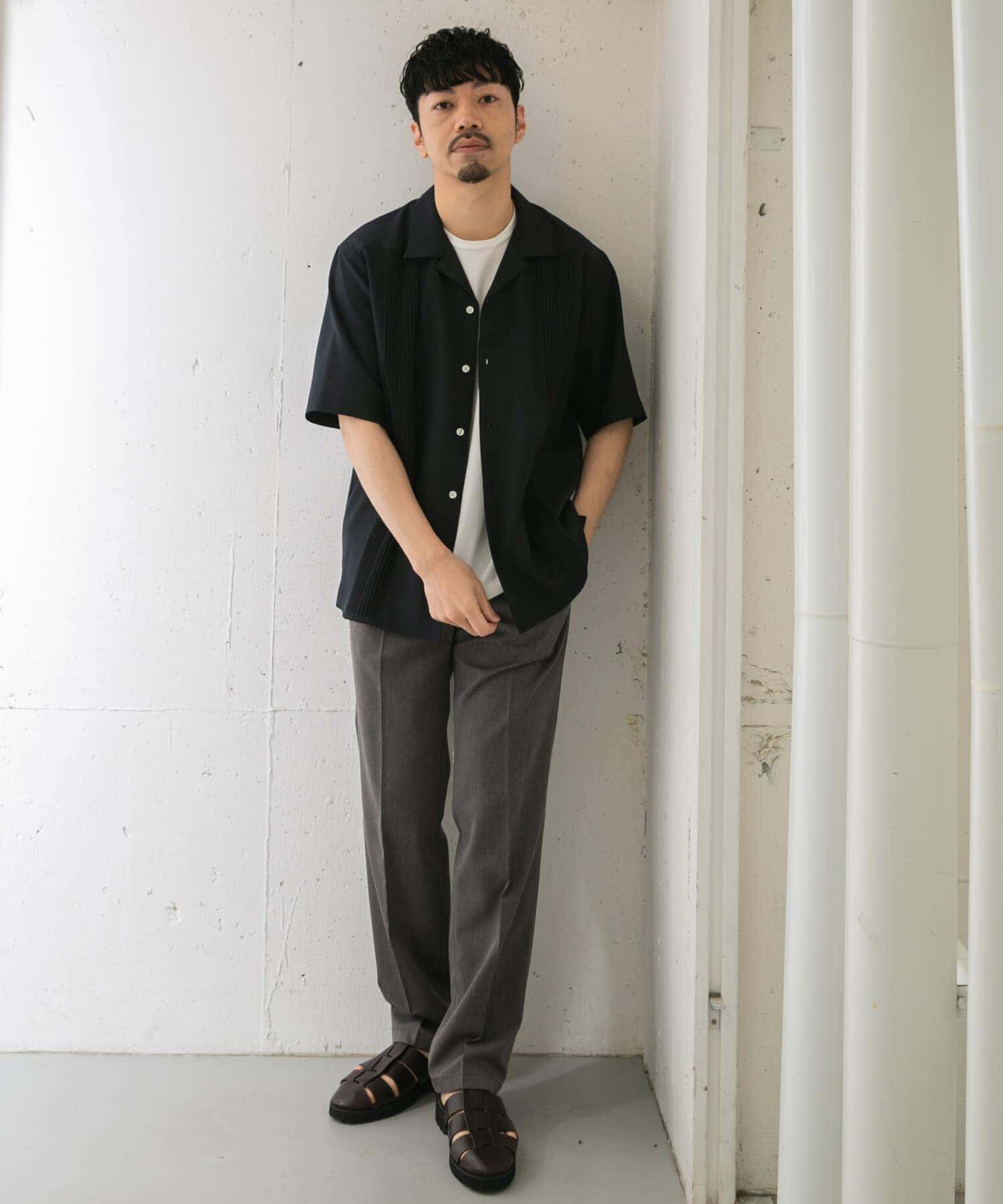 URBAN RESEARCH ROSSO「『WEB限定』『XLサイズあり』ウォッシャブルドライタッチ半袖シャツ」|シャツ・ブラウス|