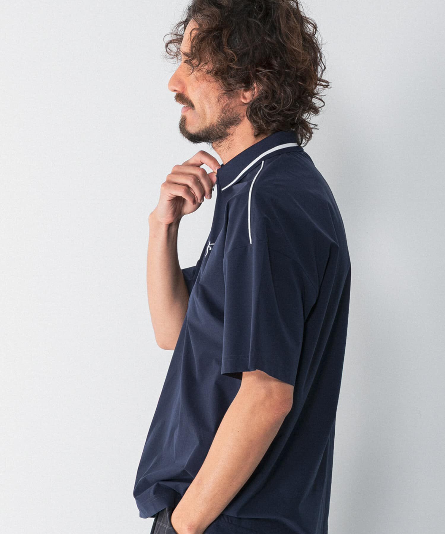Sonny Label 「OOPS　撥水襟付きTシャツ」|Tシャツ・カットソー|