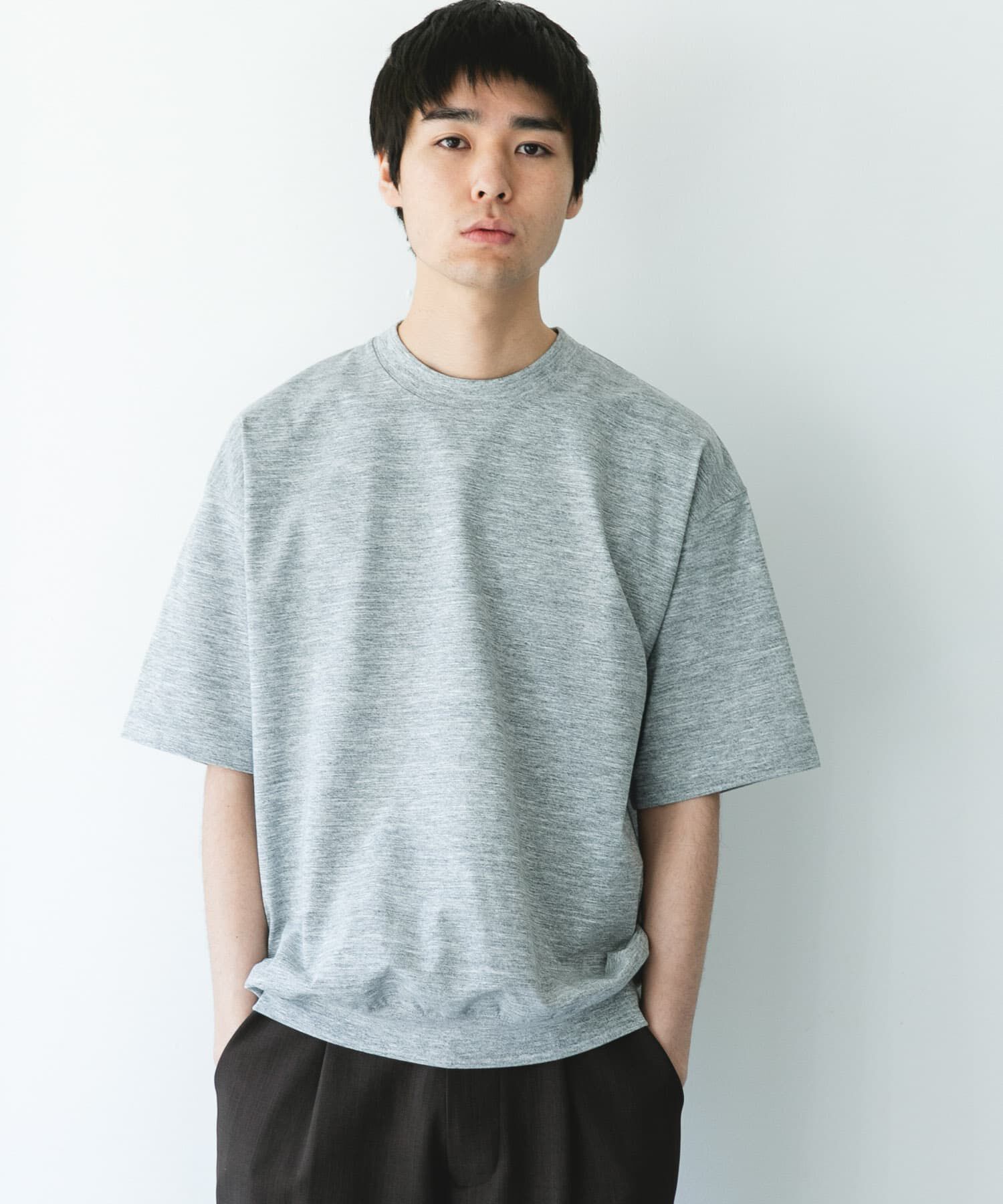 URBAN RESEARCH DOORS「『吸水速乾/防ｼﾜ/抗ﾋﾟﾘﾝｸﾞ/UVｶｯﾄ/ｲｰｼﾞｰｹｱ』DRYMIX ｸﾙｰ」|Tシャツ・カットソー|