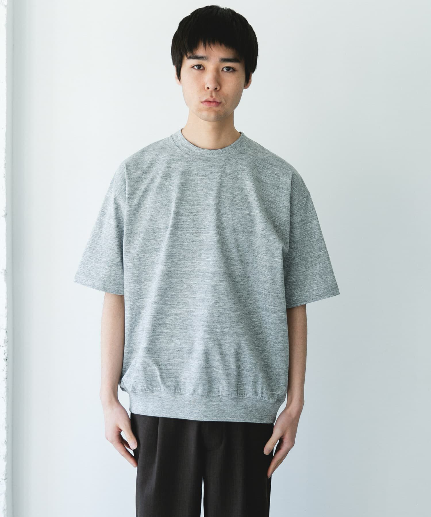 URBAN RESEARCH DOORS「『吸水速乾/防ｼﾜ/抗ﾋﾟﾘﾝｸﾞ/UVｶｯﾄ/ｲｰｼﾞｰｹｱ』DRYMIX ｸﾙｰ」|Tシャツ・カットソー|