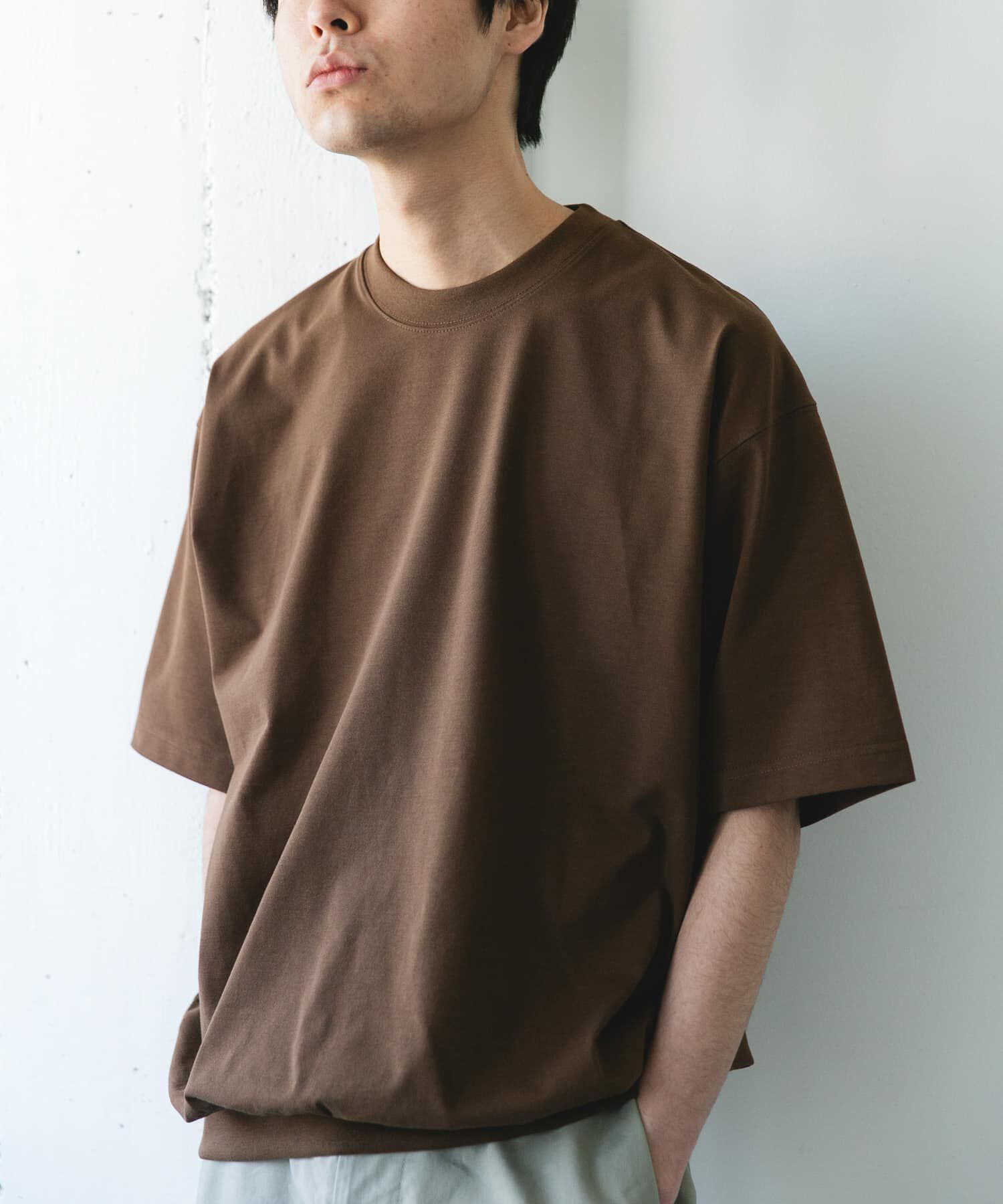 URBAN RESEARCH DOORS「『吸水速乾/防ｼﾜ/抗ﾋﾟﾘﾝｸﾞ/UVｶｯﾄ/ｲｰｼﾞｰｹｱ』DRYMIX ｸﾙｰ」|Tシャツ・カットソー|