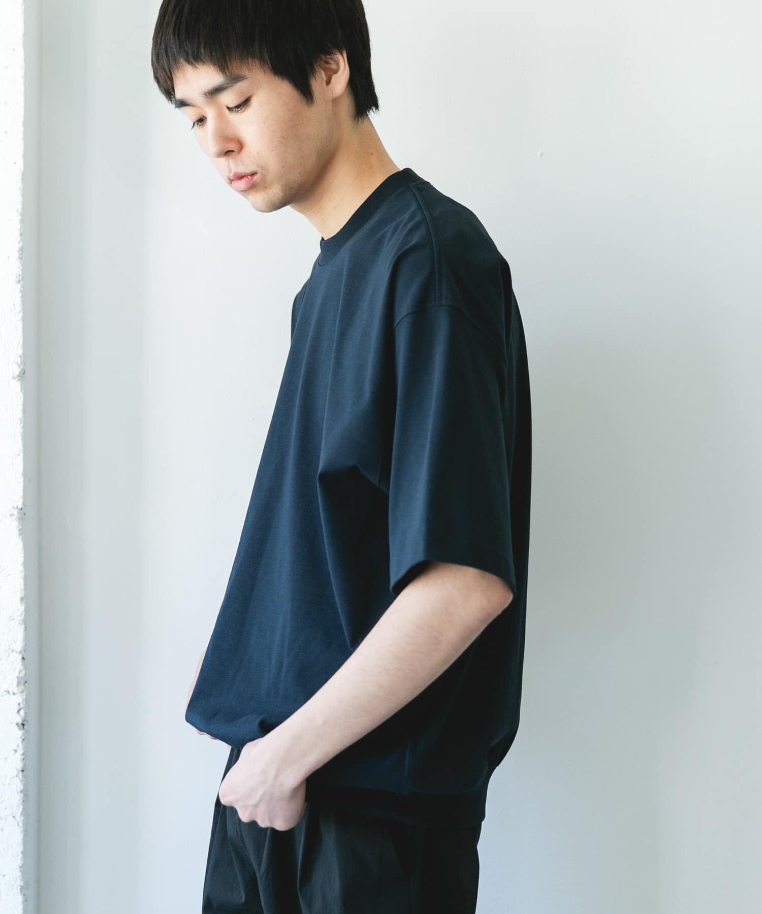 URBAN RESEARCH DOORS「『吸水速乾/防ｼﾜ/抗ﾋﾟﾘﾝｸﾞ/UVｶｯﾄ/ｲｰｼﾞｰｹｱ』DRYMIX ｸﾙｰ」|Tシャツ・カットソー|