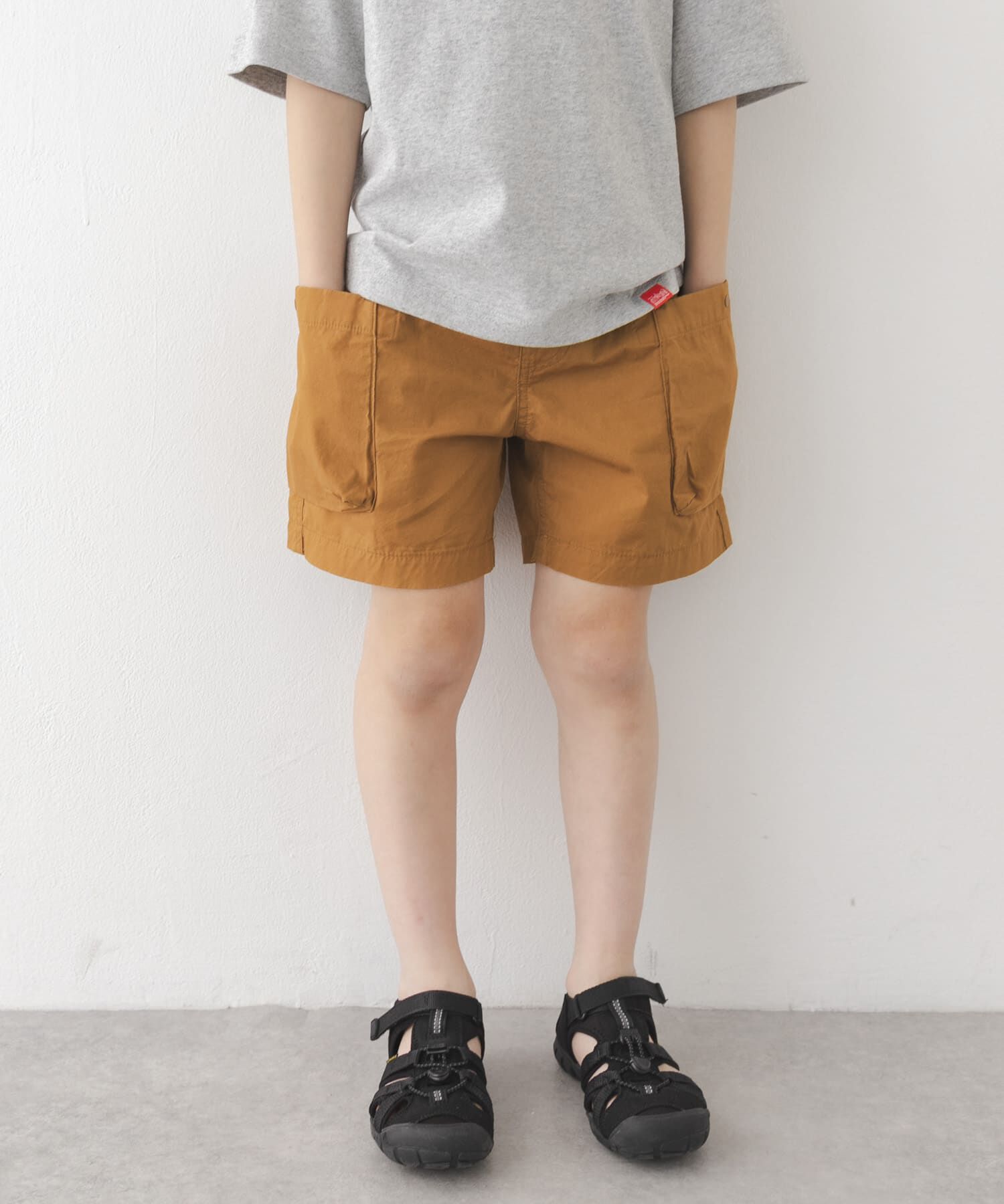 URBAN RESEARCH DOORS「速乾サイドポケットショーツ(KIDS)」|その他|ブラウン系その他