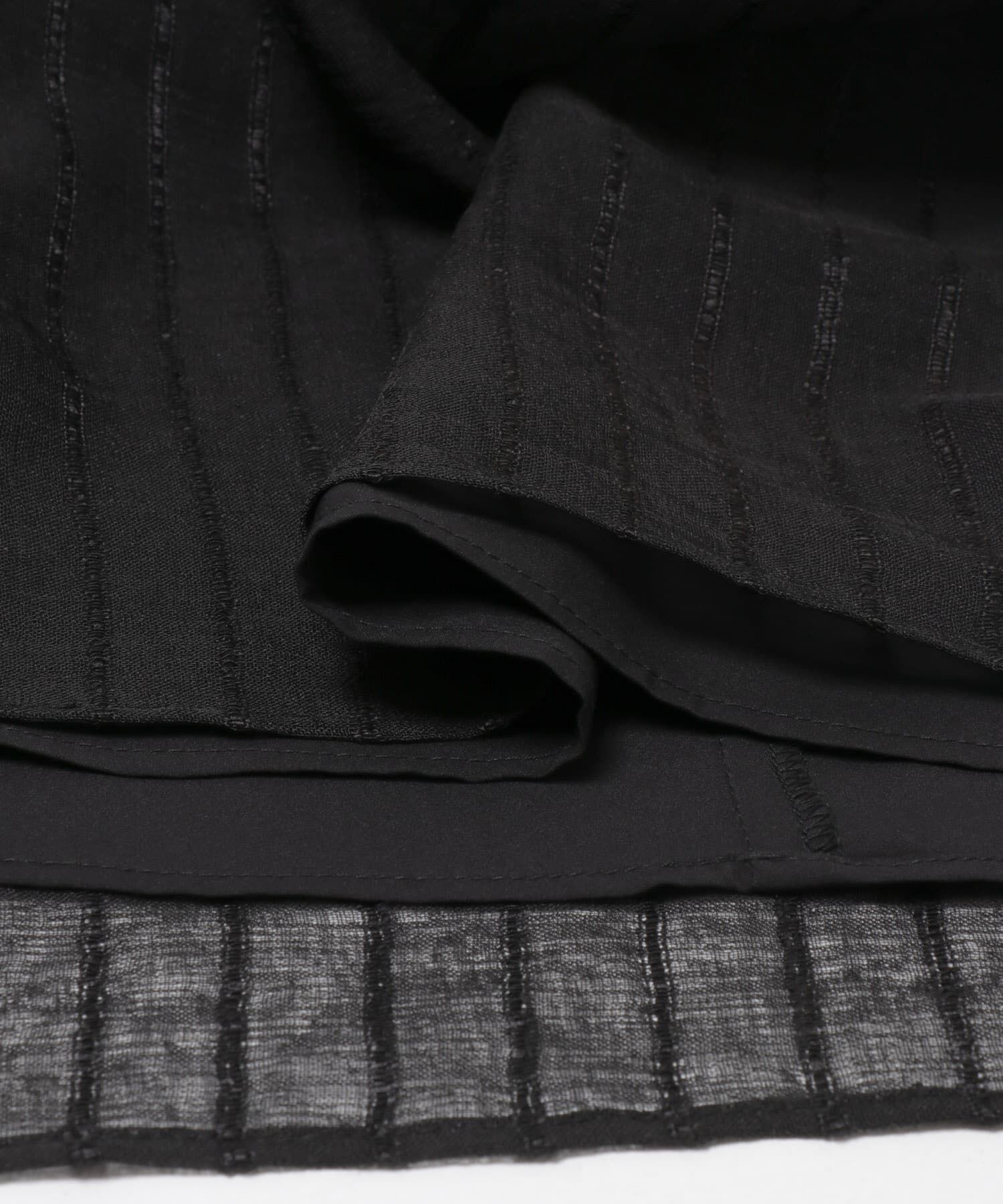 URBAN RESEARCH ROSSO「シアーストライプボリュームスリーブワンピース」|ワンピース|