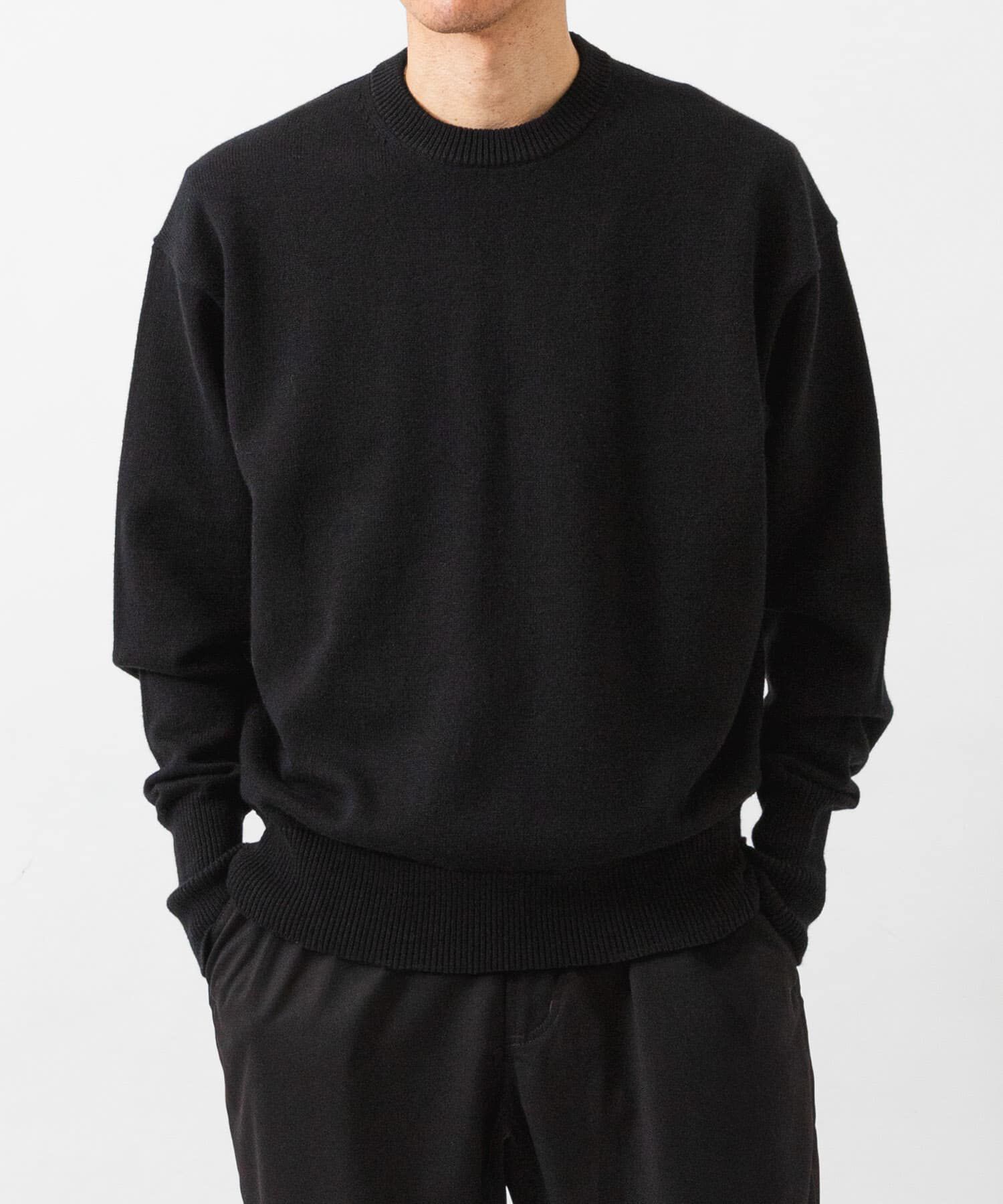 URBAN RESEARCH「COTTON CASHMERE CREW NECK KNIT」|ニット・セーター|