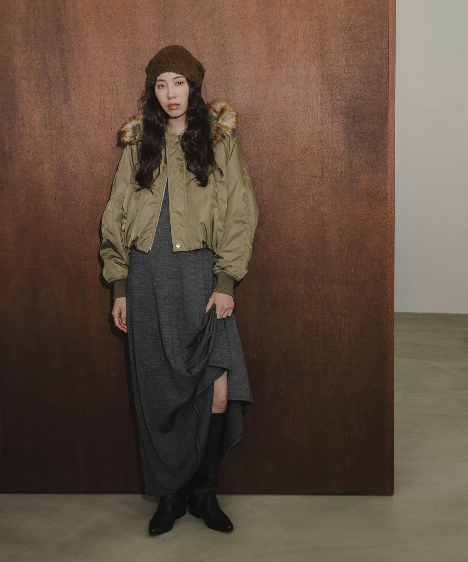 URBAN RESEARCH「『別注』TICCA&times;URBAN RESEARCH　ショートN2Bジャケット」|ダウン|