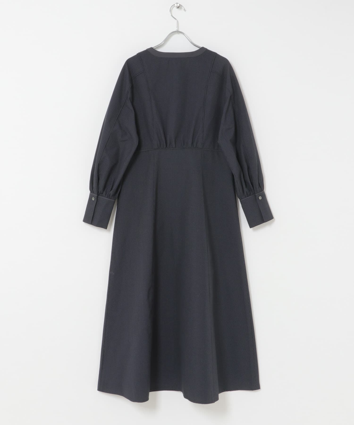 URBAN RESEARCH ROSSO「『一部WEB限定カラー』バイカラーチェックナローワンピース」|ワンピース|