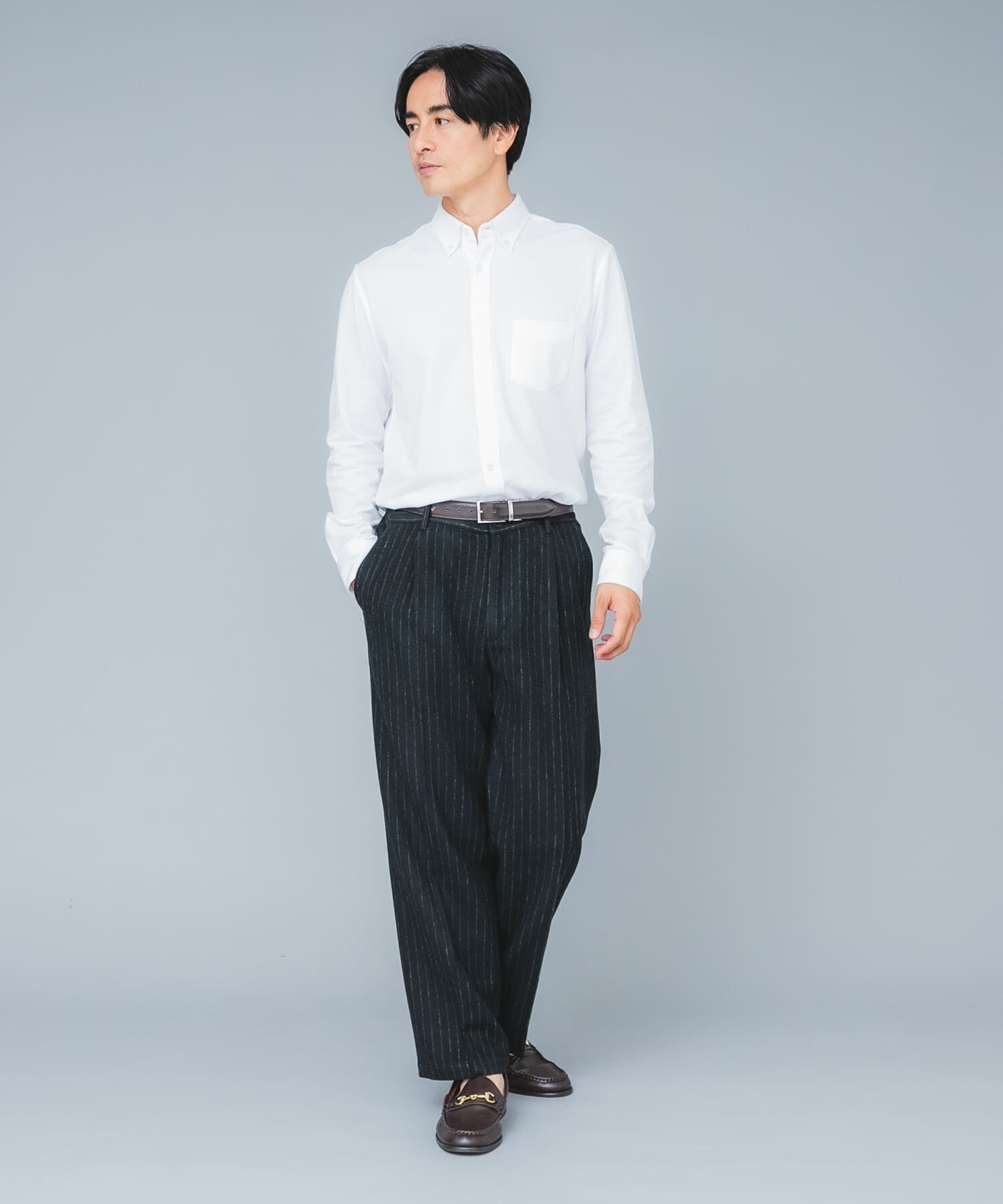 URBAN RESEARCH ROSSO「『ｲｰｼﾞｰｹｱ / 防ｼﾜ』ﾊｲﾊﾟﾌｫｰﾏﾝｽ ｽｰﾊﾟｰｽﾄﾚｯﾁ」|シャツ・ブラウス|