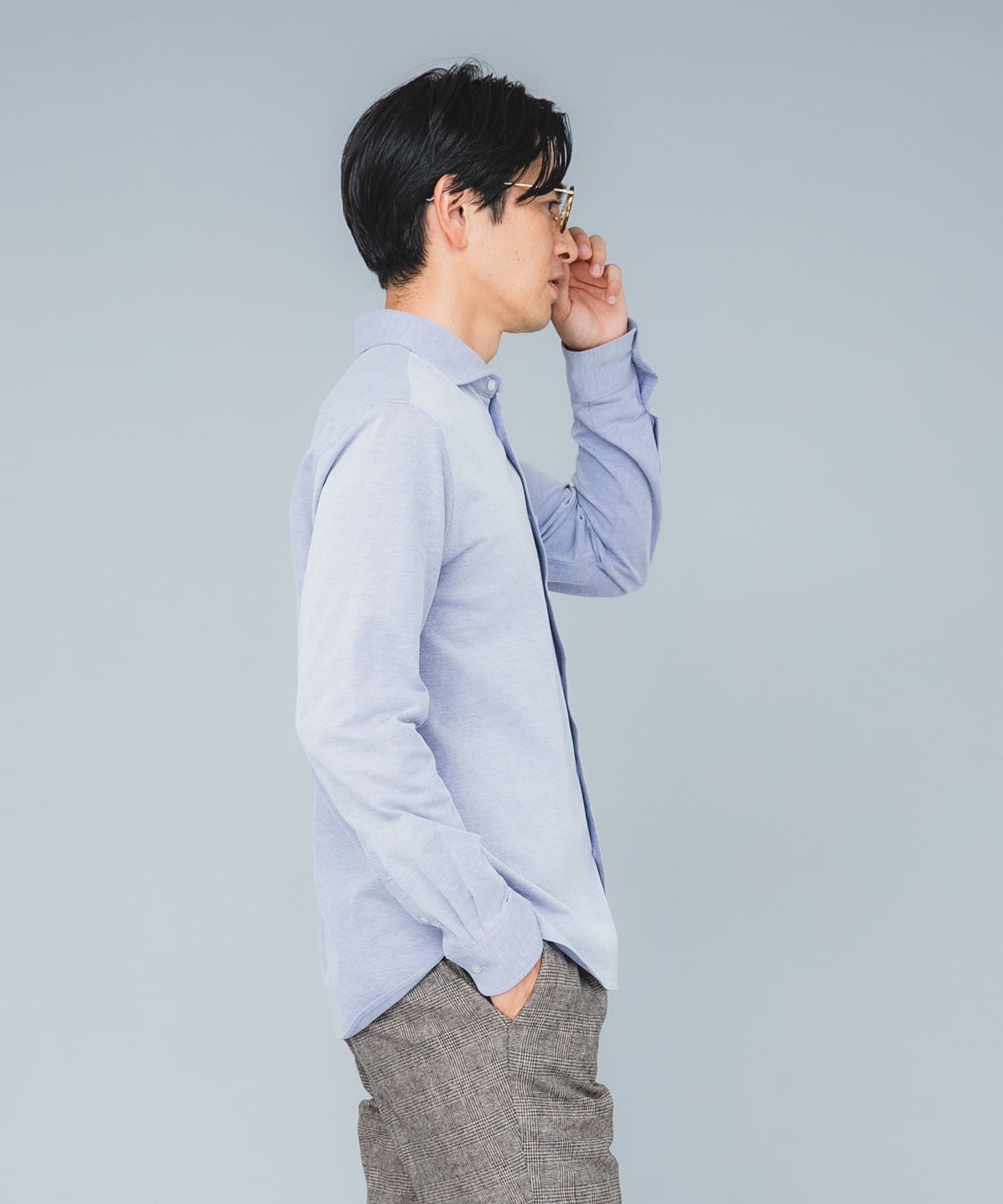 URBAN RESEARCH ROSSO「『ｲｰｼﾞｰｹｱ / 防ｼﾜ』ﾊｲﾊﾟﾌｫｰﾏﾝｽ ｽｰﾊﾟｰｽﾄﾚｯﾁ」|シャツ・ブラウス|